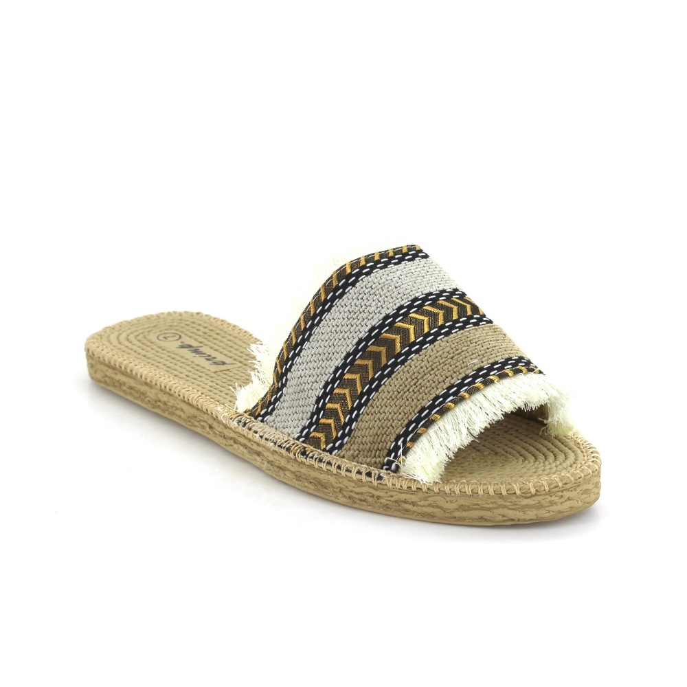 Santorini in Beige - Flip flops. NWT in box.